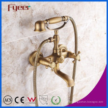 Faucet antigo do misturador do chuveiro do banho do telefone do bronze de Fyeer para fixado na parede